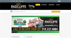 Desktop Screenshot of mikeradcliffe.ca